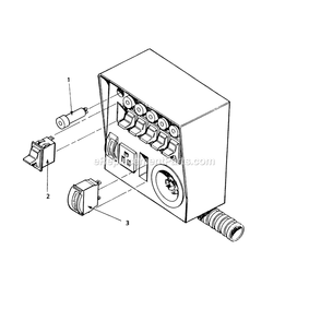 Transfer Switch Diagram and Parts List for MANUALTRANSFERSWITCH  Generac Generator