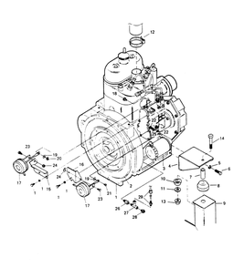 Part Location Diagram of 27952 Generac Washer, Nylon