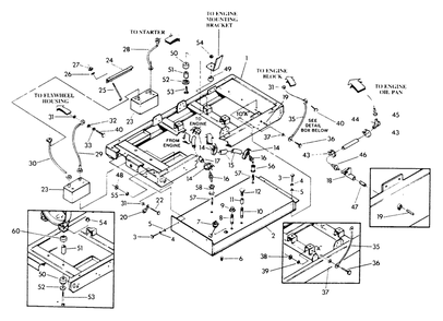 Part Location Diagram of 81768 Generac Mounting Base