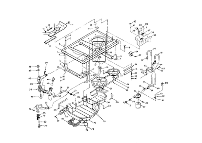 Base And Pulleys Diagram and Parts List for 9428-2  Generac Generator
