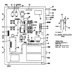 Transfer Switch Assembly Diagram and Parts List for 9657-1  Generac Generator