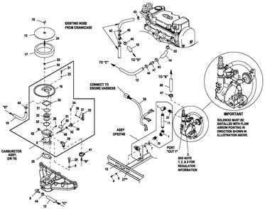 Fuel System Ng/Lpv Diagram and Parts List for 0053363 (4786586)(2007) Generac Generator