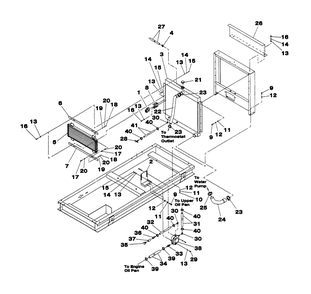 Part Location Diagram of 0C4978 Generac Switch Oil Level