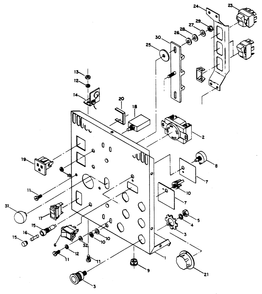 Part Location Diagram of 49298 Generac Sheet, Insulator
