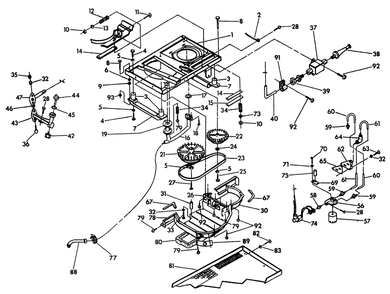 Part Location Diagram of 90204 Generac Fuel Filter
