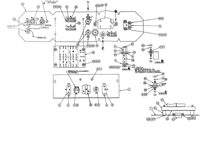 Connection Panel Assembly Diagram and Parts List for 5696-5  Generac Generator