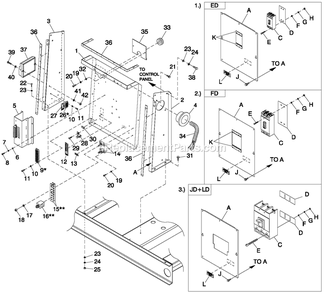 Cpl C3 H Control (1) Diagram and Parts List for QT07068JNAN (5775758)(2010) Generac Generator