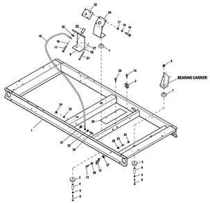 Ev Mtg Base 5.4l G3 Diagram and Parts List for HT04554GNAX (7064094)(2012) Generac Generator