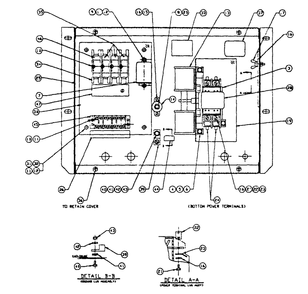 Transfer Switch Diagram and Parts List for 0752-1  Generac Generator