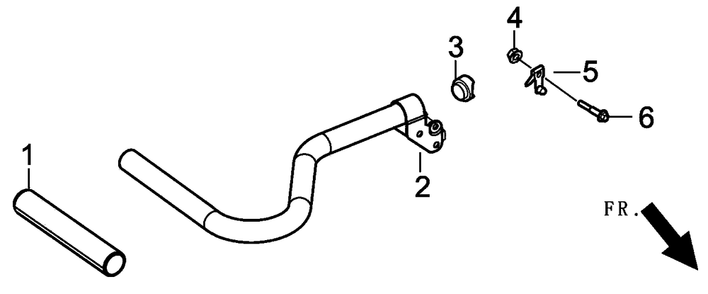 Handle Diagram and Parts List for 0059395 (7008470E - 7479864E)(2016) Generac Generator