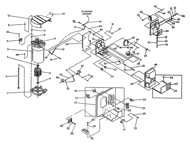 Part Location Diagram of 87846 Generac Stator Assembly
