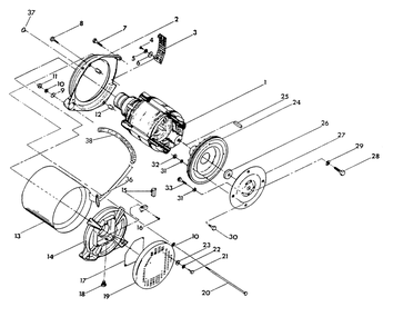 Generator 4w118e Diagram and Parts List for 9112-7  Generac Generator