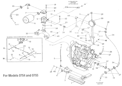 Part Location Diagram of 98800 Generac Governor Arm