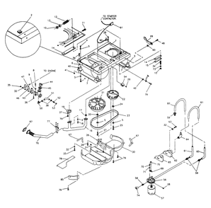 Part Location Diagram of 20872A Generac Wire Harness Battery Connection