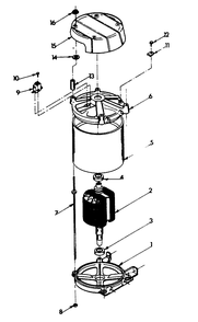 A-C Generator Diagram and Parts List for 9007-1  Generac Generator