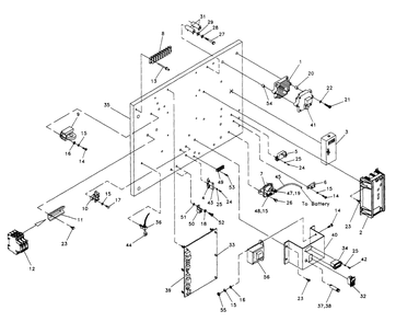 Part Location Diagram of A1378A Generac Resistor