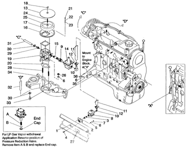 Muffler Diagram and Parts List for 0910-0  Generac Generator