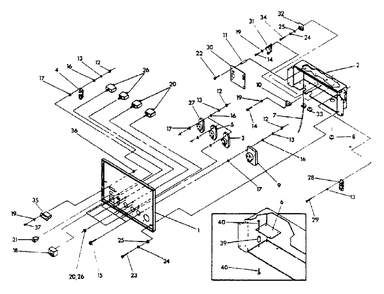 Control Panel (10/95) Diagram and Parts List for 1N169 (9863-0)(9863-0) Generac Generator