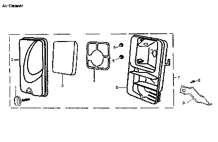 Part Location Diagram of 0J47870141 Generac Filter, Outer
