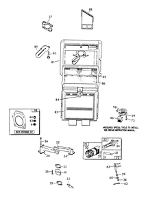V-Twin Engine Parts (Part 1) Diagram and Parts List for 9428-1  Generac Generator