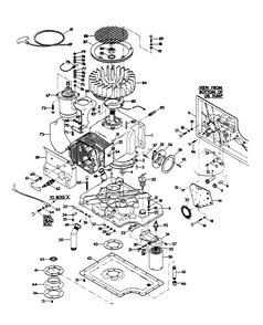 Part Location Diagram of 34947 Generac Starter Motor