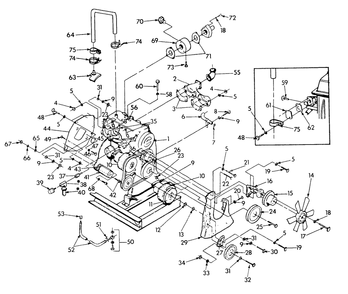 Engine Parts 1 Diagram and Parts List for 9112-6  Generac Generator
