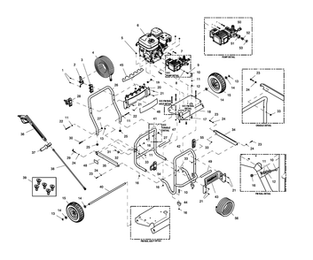 Part Location Diagram of 0J8104 Generac Frame Rail-Engine Sm Gp
