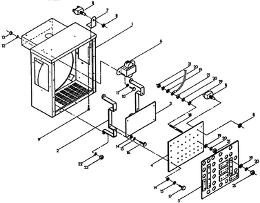 Phase Selector Exp V Diagram and Parts List for 0009152 (2172973 - 3218293)(2014) Generac Generator