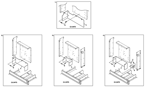 C4 Cb Connection Box Shielding C2/C4 Diagram and Parts List for ST04524ANSN (5509894 - 5644769)(2009) Generac Generator