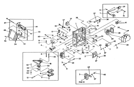 Control Panel Diagram and Parts List for 9564-3  Generac Generator