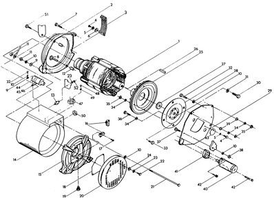 Generator Diagram and Parts List for 9012-0  Generac Generator
