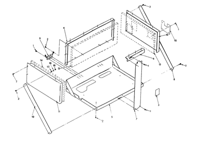 Rv Compartment Diagram and Parts List for 9302-0  Generac Generator