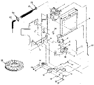 Gasoline carburetor Diagram and Parts List for 9011-1  Generac Generator