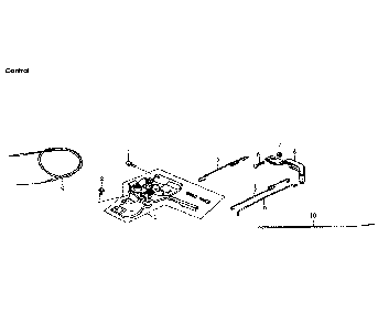 Control Diagram and Parts List for 006436-0  Generac Pressure Washer
