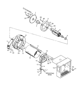 Generator Diagram and Parts List for 9156-0  Generac Generator