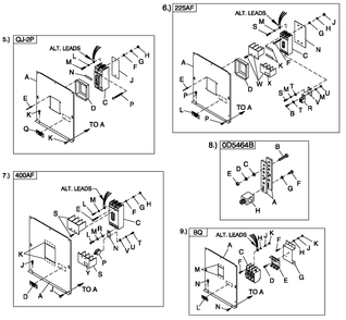 Cpl C2 And C4 Flex Hsb Diagram and Parts List for QT05030AVSN (4137868 - 4202779)(2005) Generac Generator