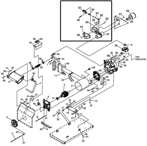 Generator 2 Diagram and Parts List for 0052470 (4913782 - 4933931)(2007) Generac Generator