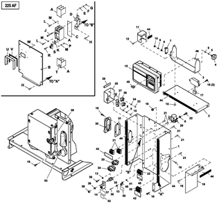 Connection Box C1 Cpl Diagram and Parts List for QT02224ANAX (5931780 - 9251667)(2014) Generac Generator
