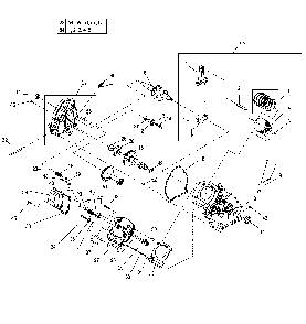 Part Location Diagram of 0G9809 Generac Assembly Crankshaft 410 Sae Taper