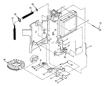 Gasoline Carburetor Diagram and Parts List for 9208-0  Generac Generator