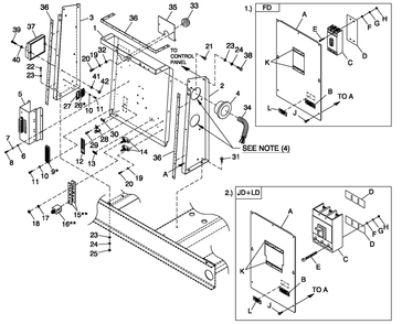 Cpl C3 H Control Cb Connection Diagram and Parts List for BT10054ANSN (4106V20159)(2006) Generac Generator