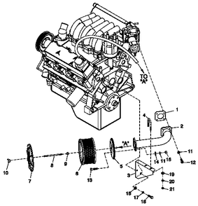 Ev Air Cleaner Hsb Diagram and Parts List for 0049482 (3997146 - 4047243)(2004) Generac Generator