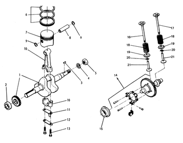 Part Location Diagram of 43124 Generac M14 Lock Nut
