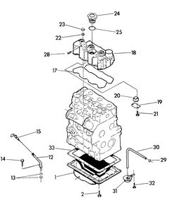 Engine Block Diagram and Parts List for 9344-0  Generac Generator