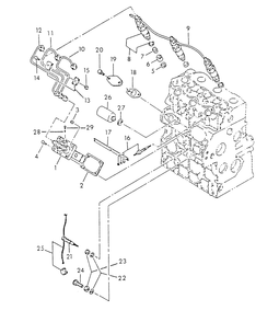 Injector Pump Diagram and Parts List for 9318-0  Generac Generator
