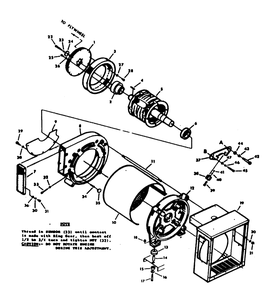 Generator Diagram and Parts List for 9303-0  Generac Generator