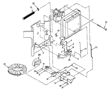Gasoline Carburetor Diagram and Parts List for 9231-0  Generac Generator