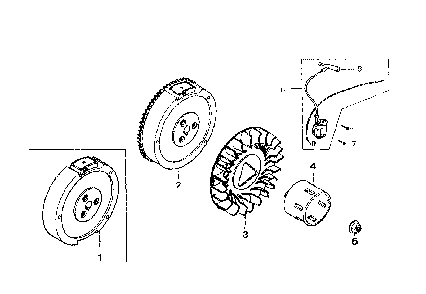 Part Location Diagram of 0G84420150 Generac Coil Assy, Ignition