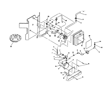 Part Location Diagram of 96723 Generac Air Cleaner Decal
