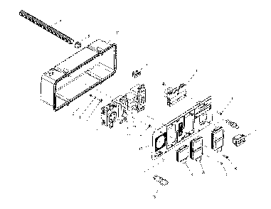 Control panel Diagram and Parts List for XG4000-5778-0  Generac Generator
